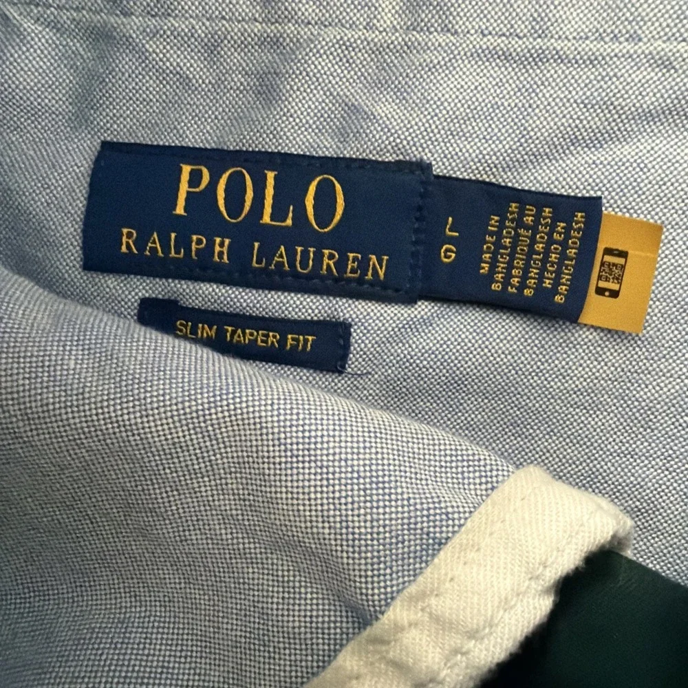 Ralph Lauren Polo Prepster Stretch Slim Tapered Pant Mens Large L Green